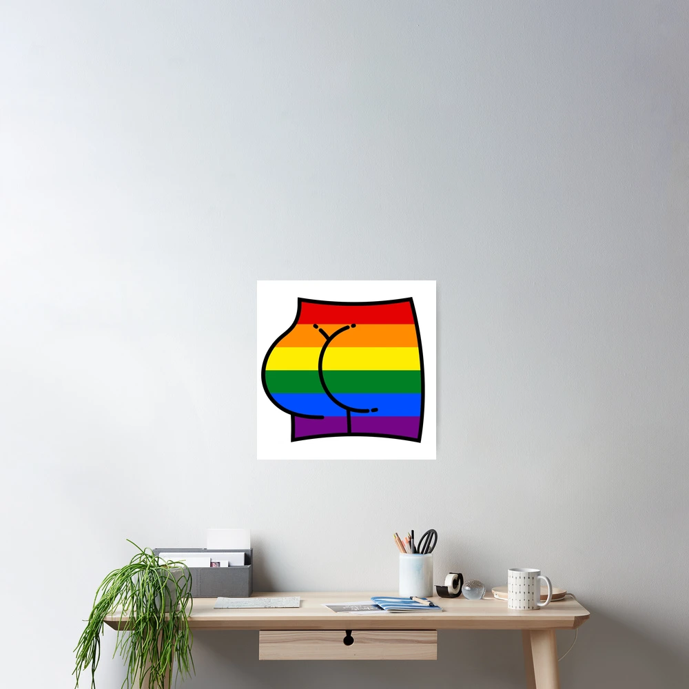 Gay pride butt | Poster