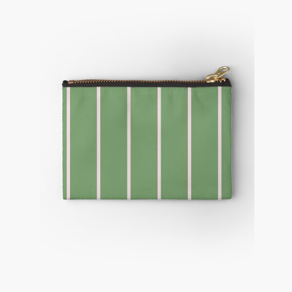 Item preview, Oxley Green And White Vertical Striped designed and sold by risingrocket.