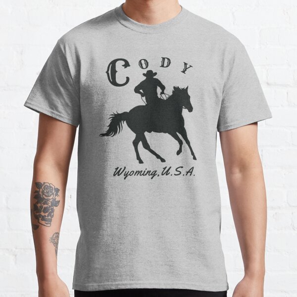 Wyoming Cowboys Youth Traditional T-Shirt - Grey