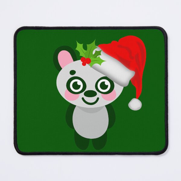 Item preview, christmas panda santa claus merry xmas designed and sold by Gossip Rag.