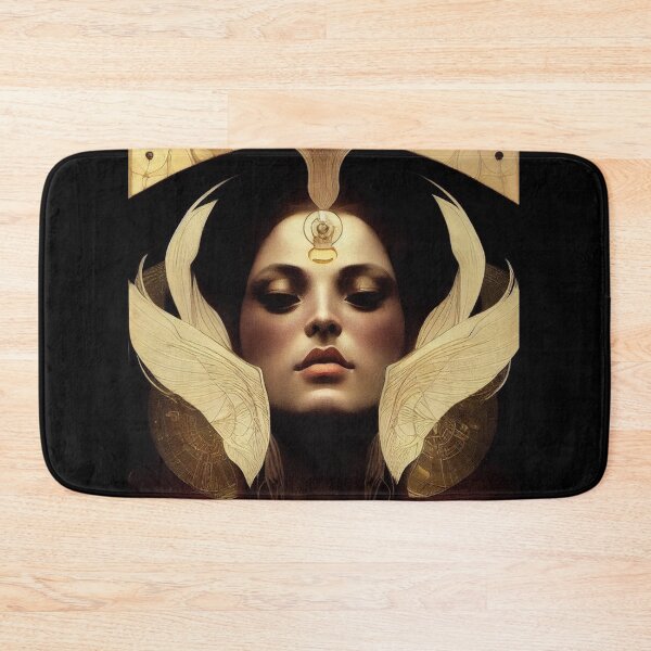 Item preview, Art Nouveau - Art Deco - Retro Sci Fi - Portrait designed and sold by Mental Synthetics.