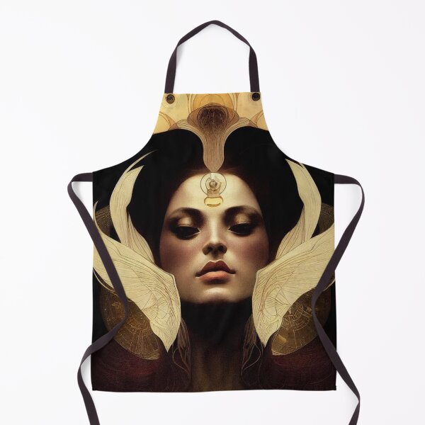 Item preview, Art Nouveau - Art Deco - Retro Sci Fi - Portrait designed and sold by Mental Synthetics.