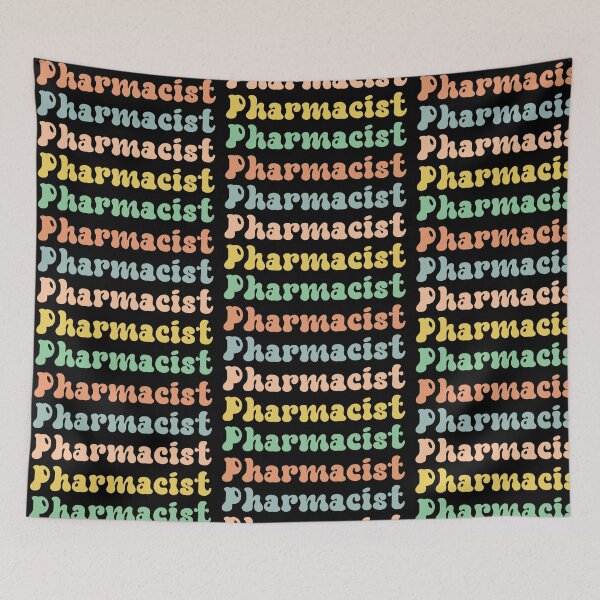 Item preview, Pharmacist Retro groovy | Pharmacy gifts | Cute Pharmacist gift designed and sold by Violet Treasures.