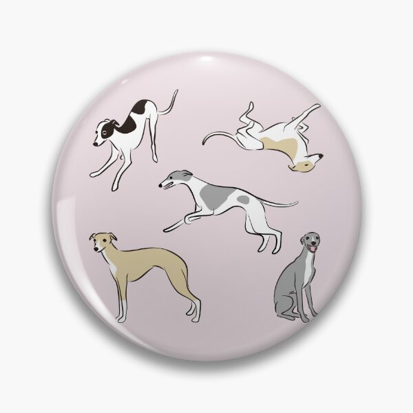 Item preview, Sighthound Pink designed and sold by AnaAnaDesign.