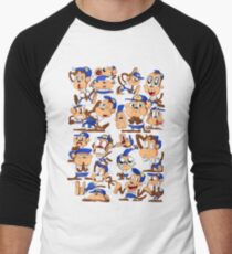 The Chocucamiseta Men's Baseball ¾ T-Shirt