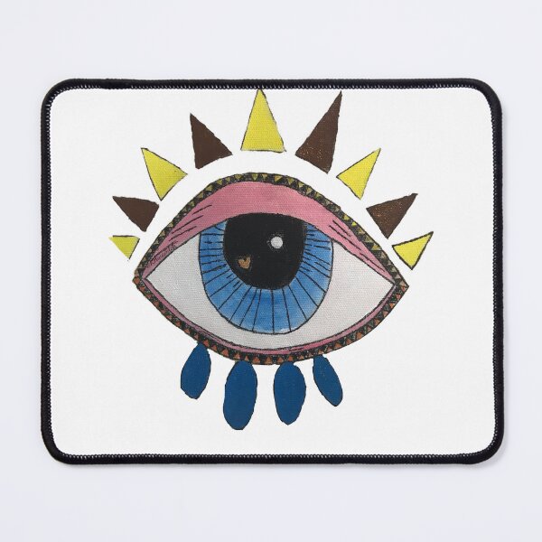 Item preview, Evil eye with colorful paint  designed and sold by Raida Art and Mosaic Gallery .