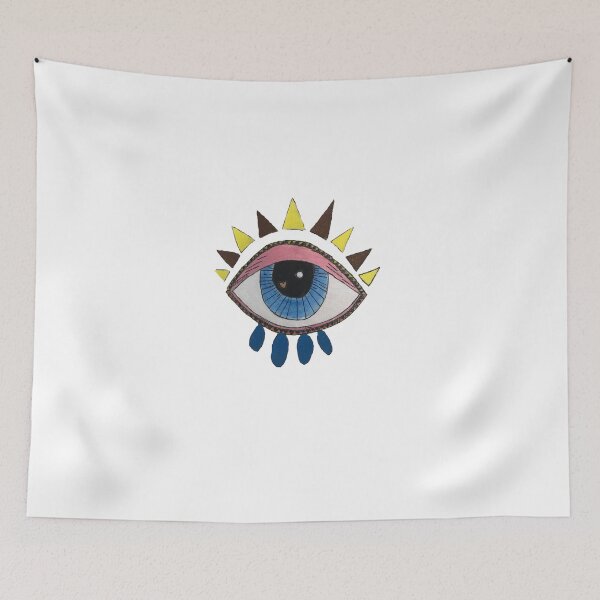 Item preview, Evil eye with colorful paint  designed and sold by Raida Art and Mosaic Gallery .
