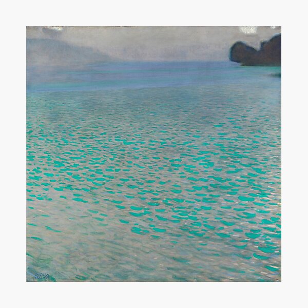 Item preview, Gustav Klimt peintre autrichien Attersee (1900) designed and sold by TeeARTHY.