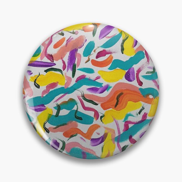 Item preview, Rainbow Party Abstract Print designed and sold by DanielleGensler.