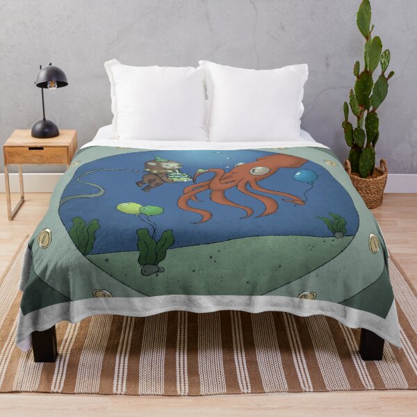 Item preview, Cal's Underwater Birthday Party designed and sold by porcupineslug.