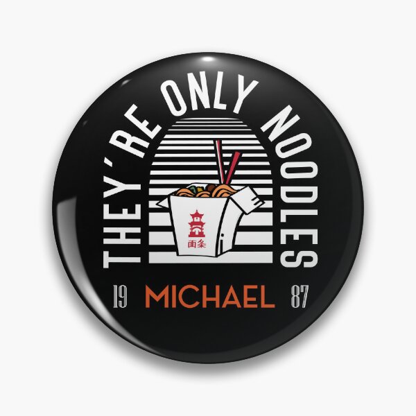 Item preview, They're Only Noodles Michael - 80 s MOVIE  designed and sold by Raiko-art.