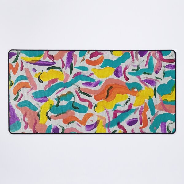 Item preview, Rainbow Party Abstract Print designed and sold by DanielleGensler.