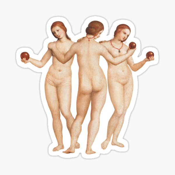 Aperçu de l'œuvre Les trois grâces créée et vendue par pragma-amare.