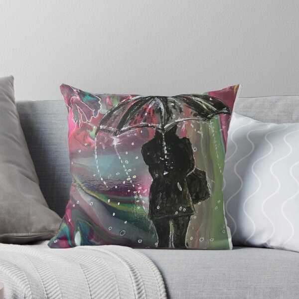 Item preview, walking alone under the rain  designed and sold by Raida Art and Mosaic Gallery .