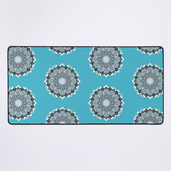 Item preview,  Peaceful Mandala (Blue/black and teal) designed and sold by WithAngela.