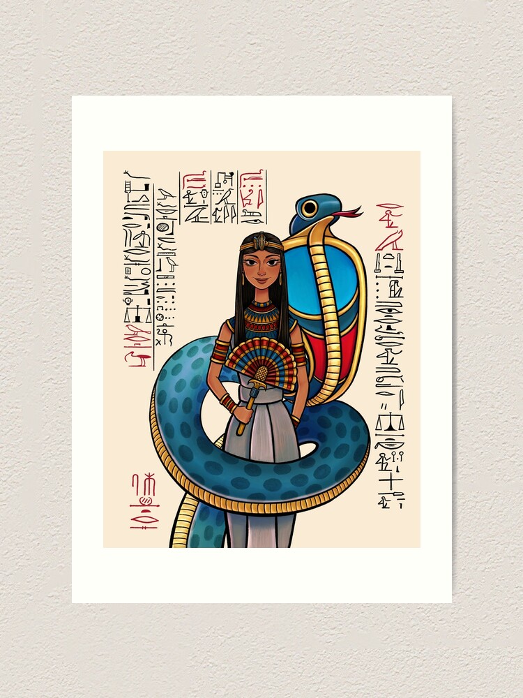 Ancient Egyptian Cobra Goddess 