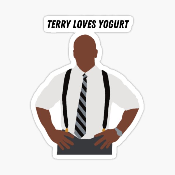 Item preview, Terry loves yogurt Brooklyn 99 Sargent Terry Jeffords  designed and sold by LetterheadShop.