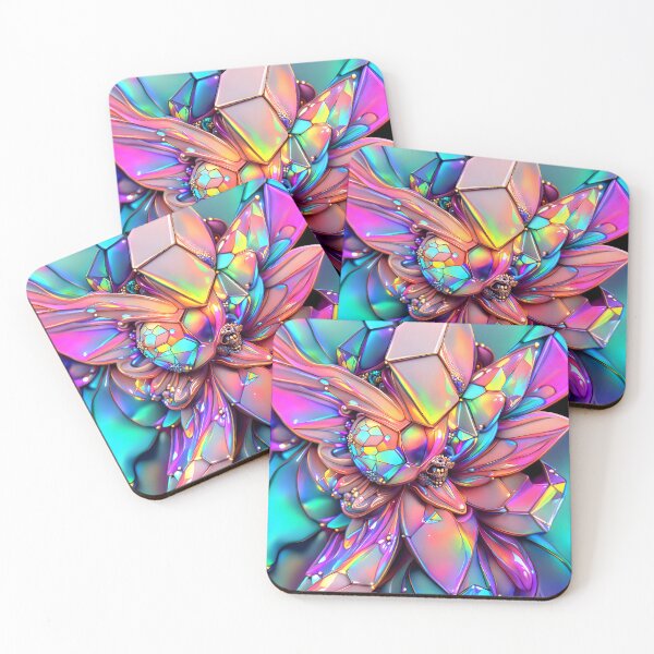 Item preview, A Trippy Crystal Flower designed and sold by ailuanni.