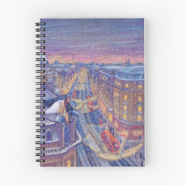 Item preview, London Winter: Angels on a rooftop designed and sold by illustore.