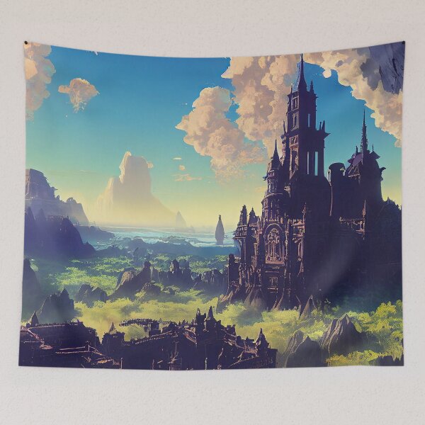 Item preview, Mystical Castle designed and sold by Rezzmoji.