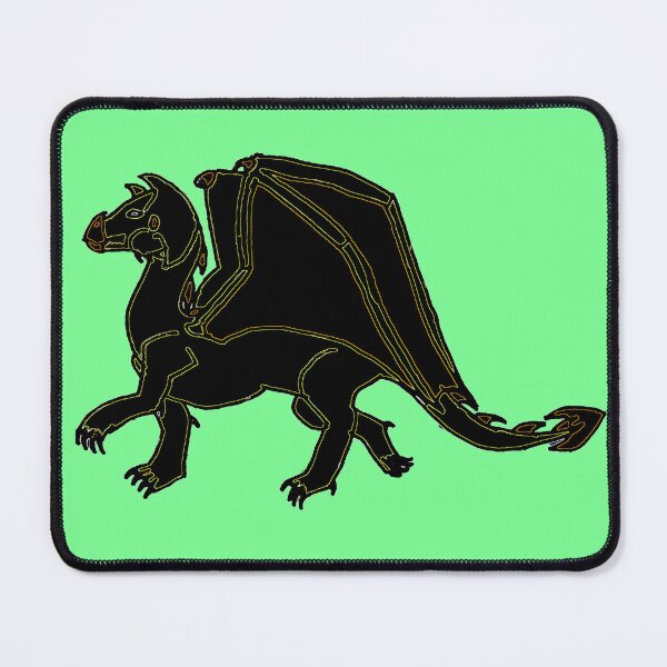 Item preview, Neon Black Dragon designed and sold by SpookyFox.
