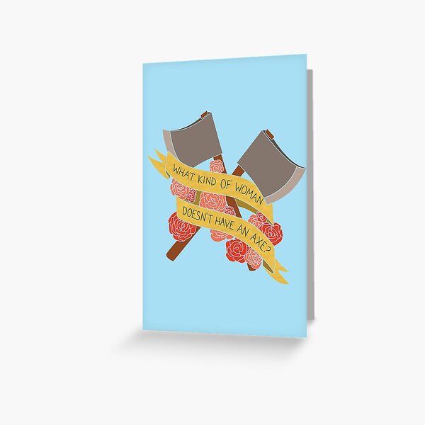 what kind of woman (brooklyn 99) Greeting Card
