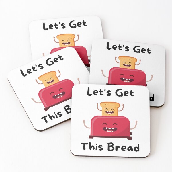Item preview, Let's Get This Bread designed and sold by LifeLongTees ..