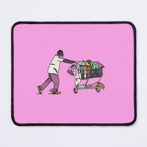 Item preview, Homeless man of Tel Aviv with a trolley  designed and sold by Tel Aviv Loves You.