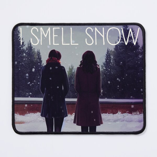 Item preview, I Smell Snow - The Girls Watching the Snow at Winter - Christmas designed and sold by Fenay Designs.