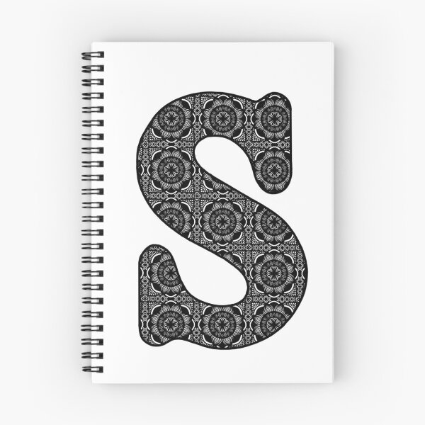 Item preview, S - Zentangle Alphabet  designed and sold by Carina Kay.