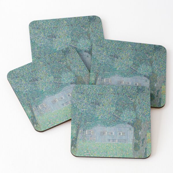 Item preview, Gustav Klimt Austrian painter   Bauernhaus in Buchberg (Oberösterreichisches Bauernhaus) (1911) designed and sold by TeeARTHY.