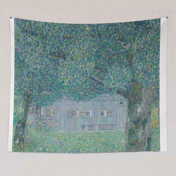 Item preview, Gustav Klimt Austrian painter   Bauernhaus in Buchberg (Oberösterreichisches Bauernhaus) (1911) designed and sold by TeeARTHY.