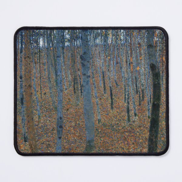 Aperçu de l'œuvre Gustav Klimt peintre autrichien Beech Grove I créée et vendue par TeeARTHY.