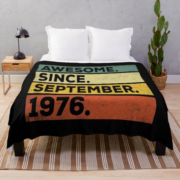 Item preview, Awesome Since September 1976 46th Birthday 46 Years Old Gift designed and sold by outlandishgastr.