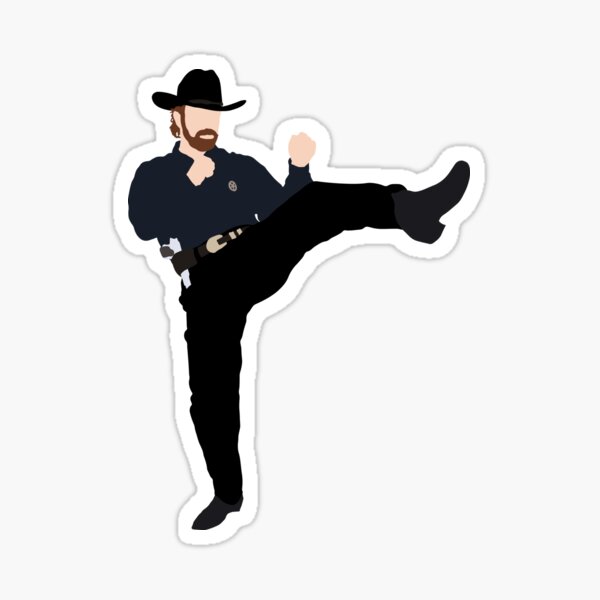 Walker Texas Ranger Stickers for Sale