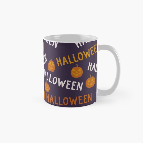 Item preview, Spooky halloween pumpkins on dark blue background designed and sold by RevolutionizZed.