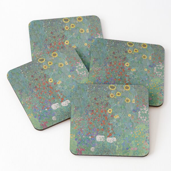 Item preview, Gustav Klimt Austrian painter Cottage garden with sunflowers (1907) designed and sold by TeeARTHY.