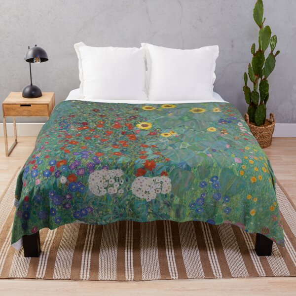 Item preview, Gustav Klimt Austrian painter Cottage garden with sunflowers (1907) designed and sold by TeeARTHY.