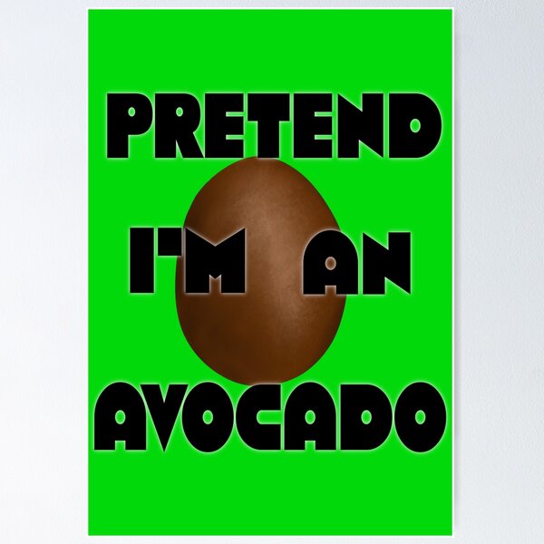 Item preview, Pretende que soy un aguacate, divertido disfraz de Halloween designed and sold by orangeblue21.
