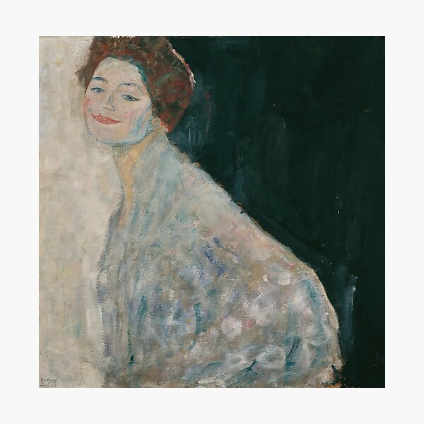 Item preview,  Gustav Klimt peintre autrichien Dame en Weiß (1917-1918) designed and sold by TeeARTHY.