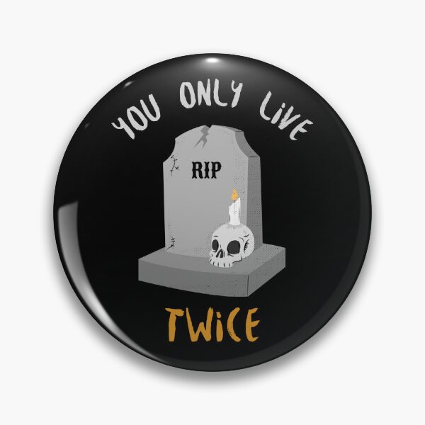 Item preview, Hello it's Halloween You only live twice designed and sold by UnstoppableShpy.