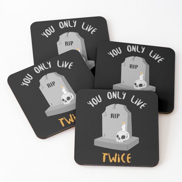 Item preview, Hello it's Halloween You only live twice designed and sold by UnstoppableShpy.