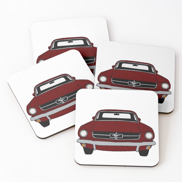 Item preview, 1964 and a Half  Ford Mustang Vintage Burgundy designed and sold by kaylabeatty.