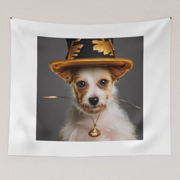 Item preview, Little Dog with Hat designed and sold by Melcu.
