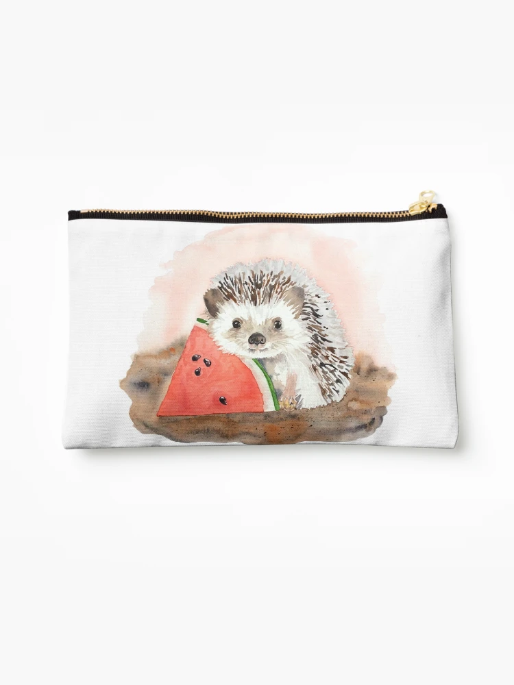 Baby Hedgehog with Watermelon