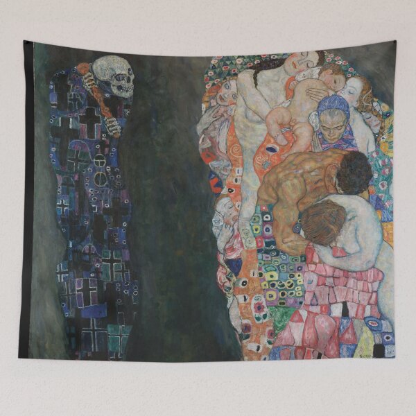 Item preview, Gustav Klimt Austrian painter  Death and Life (1910-15) designed and sold by TeeARTHY.