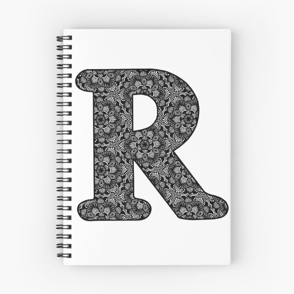 Item preview, R - Zentangle Alphabet  designed and sold by Carina Kay.