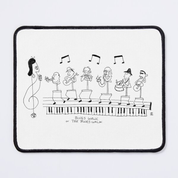 Item preview, Blues Walk (or The Blues Walk) designed and sold by fred rosenthal.