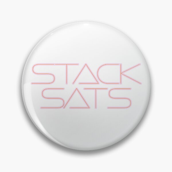 Item preview, Stack Sats pink  designed and sold by Anonymousbtb.