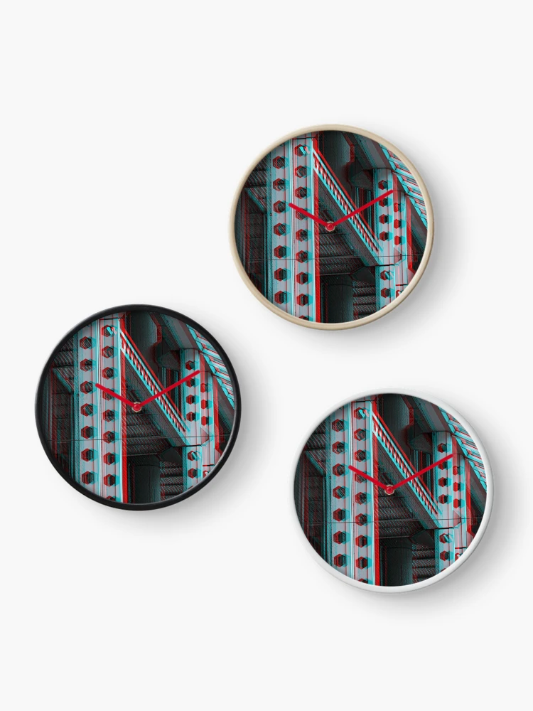 Thumbnail 3 of 4, Clock, Bars designed and sold by RodiArts.